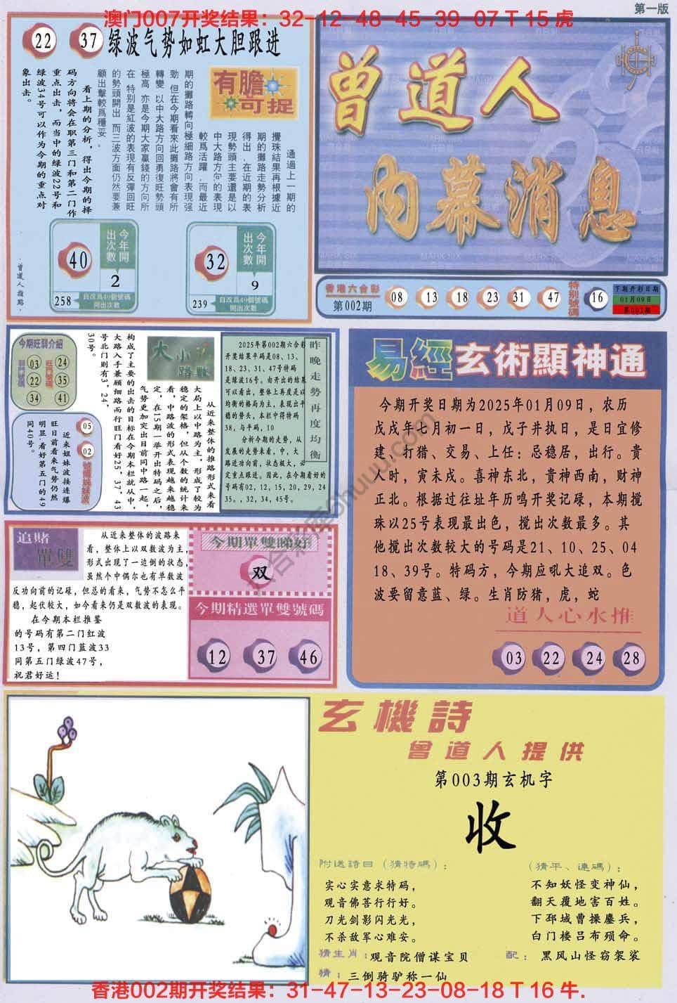 六合彩心水图库10｜曾道人内幕消息