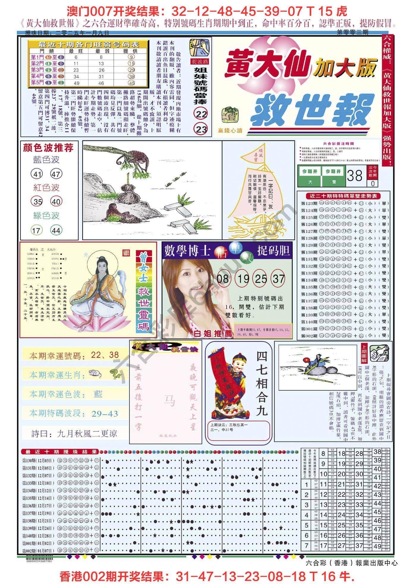 六合彩心水图库4|黄大仙救世报(加大版) 六合彩心水图库4|黄大仙救世报(加大版)