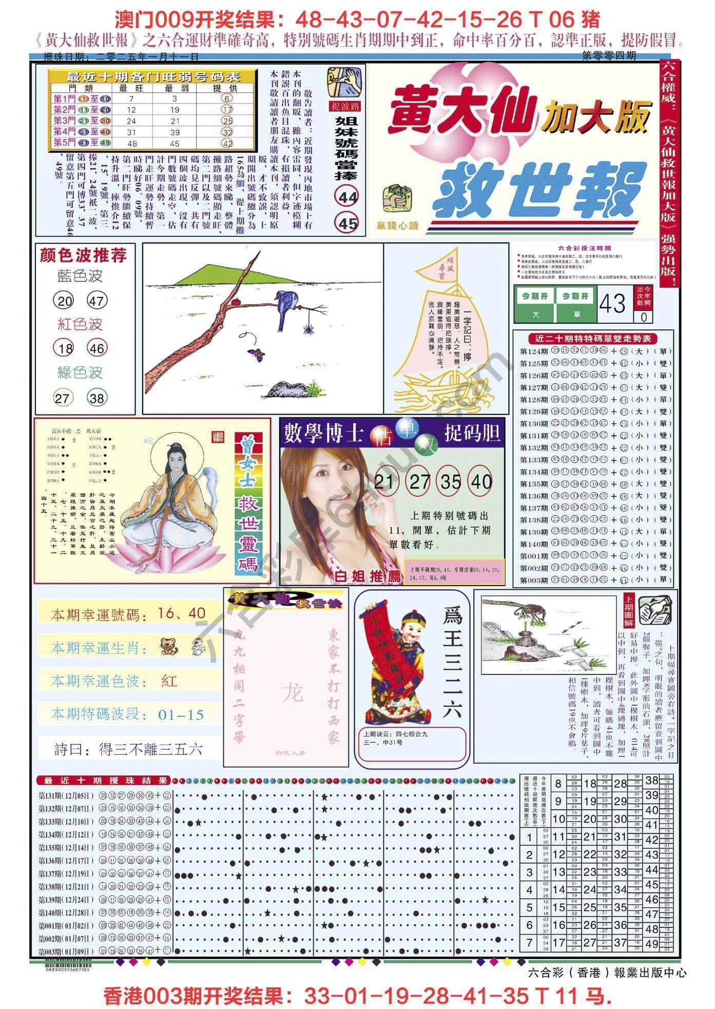 六合彩心水图库2|黄大仙救世报(加大版) 六合彩心水图库2|黄大仙救世报(加大版)