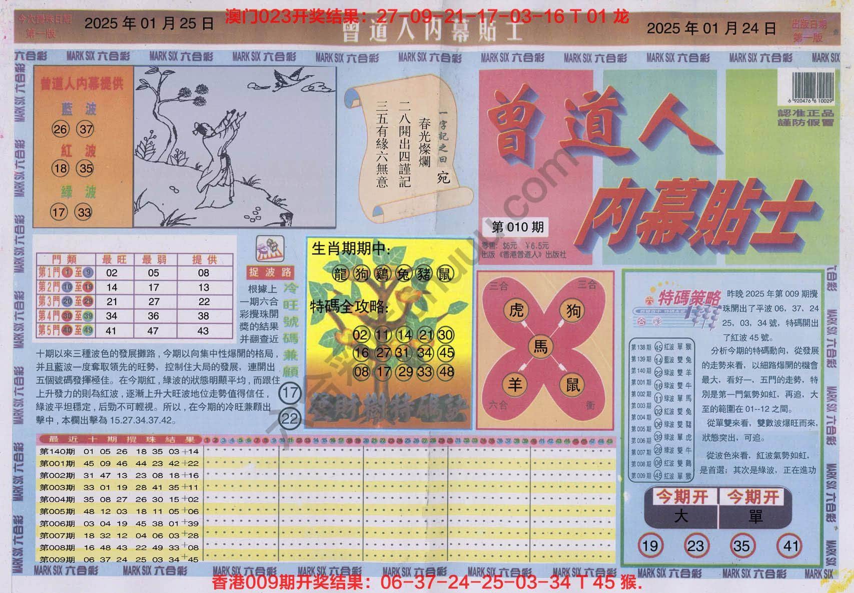 六合彩心水图库2｜曾道人内幕贴士