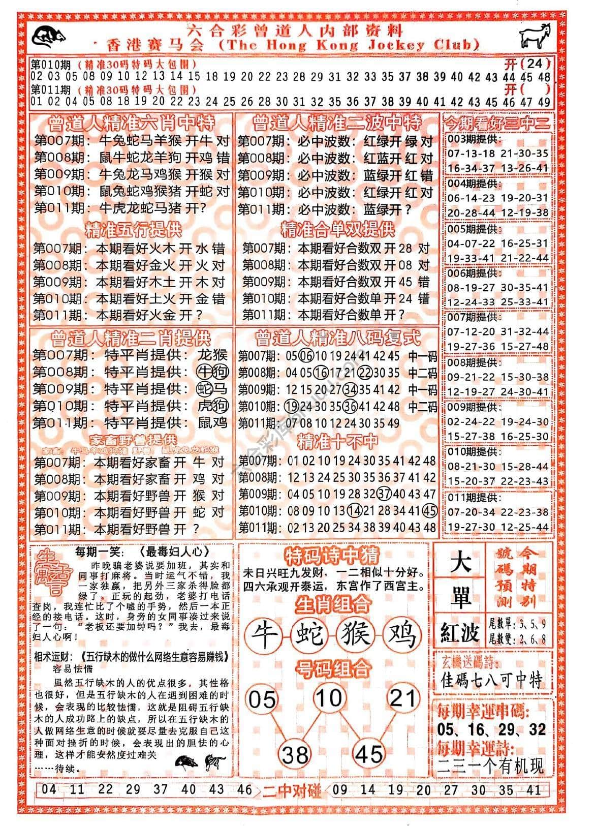 六合彩心水图库1｜曾道人内部资料